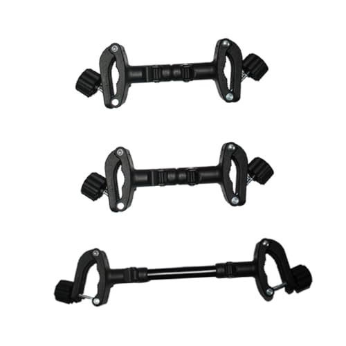 VICASKY Dual Stroller Pram Connector 3pcs Set for Twin Baby Stroller Connectors for Outdoor Activities