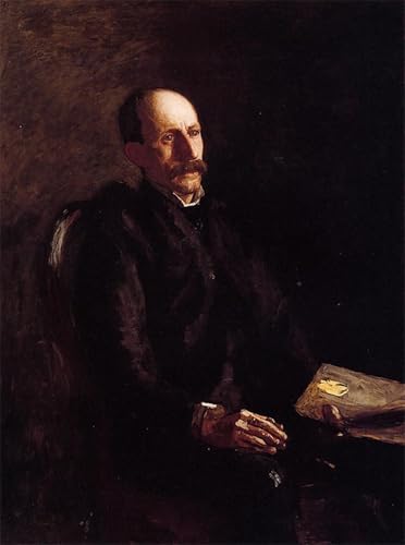 Toile Décor Art Mural Classique Portrait Eakins Tableau Abstrait 60x90cm