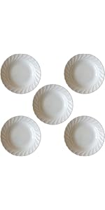 Amazon | 洋食器 ファイブオニオンシリーズ 21cm パスタ皿 5枚 セット