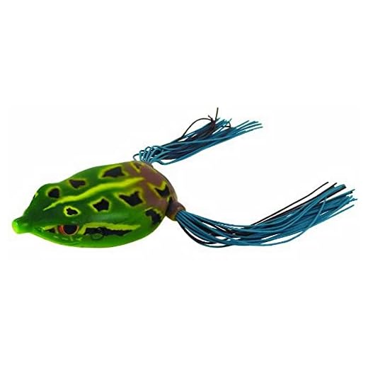 Spro Junior Bronzeye Frog Bait-Pack of 1, Natural Green