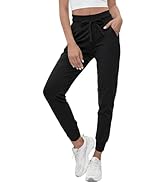 Haul Official Women's High Waisted Joggers with Pockets Soft Stretchy Quick Dry Sweatpants for Wo...