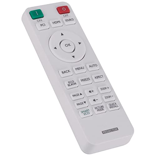 NTQinParts Replacement Remote Control Controller for BenQ LW500 LW500ST MW560 MW632ST WXGA LED Business Projector