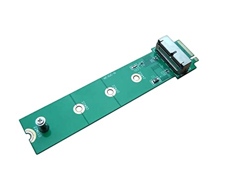 KALEA-INFORMATIQUE-Adaptador para SSD MAC 2013 2014 2015 2016 2017 2018 , 12+16 pines tipo M.2 NGFF (PCIe) Cover