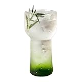 LIXSAZSE Copas de Martini de vidrio borosilicato calidad para bebidas sofisticadas. Versátiles para una variedad bebidas. Copa Martini gigante.