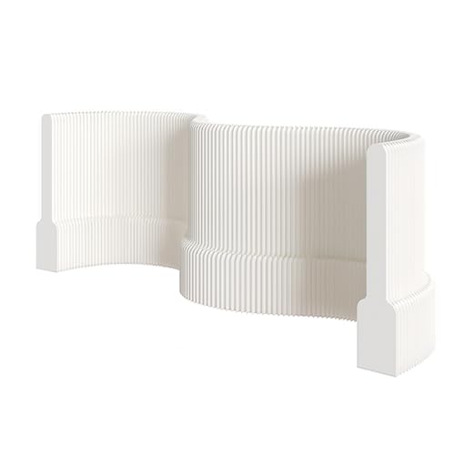 Biombo plegable de papel para divisores de habitación, telescópico, papel kraft de alta partición, no requiere montaje, ideal para oficinas, salas de estar