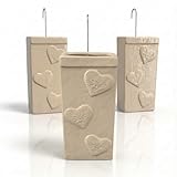 Lot de 3 humidificateurs en céramique – Évaporateurs d'eau naturels pour radiateurs, radiateurs et radiateurs. Beau et utile. Facile à utiliser, durable et écologique.