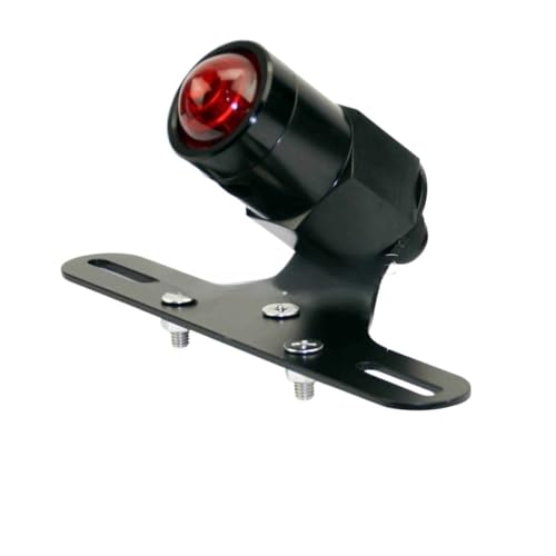 Feu stop arrière Lucas Retro CNC en aluminium de qualité supérieure pour Sportster et Bobber