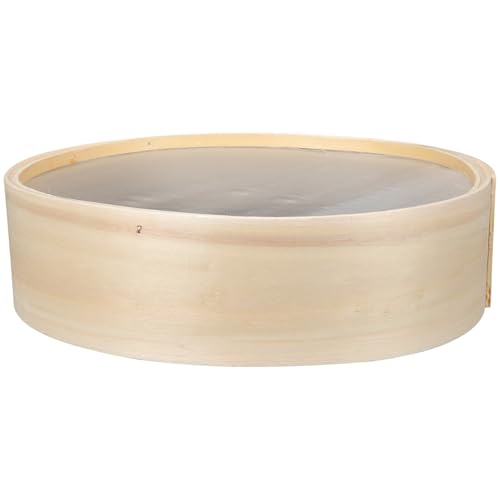 Holibanna Setaccio per Farina in Legno Colino Maglie per Setacciare La Farina Setaccio Portatile per Cucina e Uso Professionale Resistente e Facile da Pulire