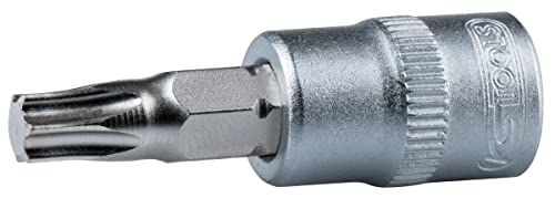 KS TOOLS 911.3921 3/8" Bit socket for TX screws TX9, Variety pack