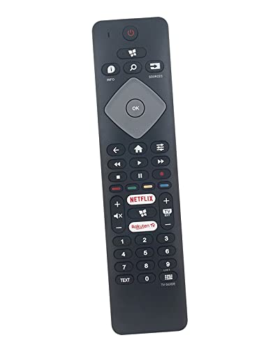AULCMEET 398GR10BEPHN0016BC BRC0884301 Replaced Remote fit for Philips 4K OLED TV 55PUS6704 65PUS6704 60PUS6504 70PUS6504 6704 series 50PUS6704 43PUS6504 50PUS6504 58PUS6504 43PUS6704 70PUS6704
