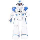 SALALIS RC-Roboter-Spielzeug, intelligenter Roboter-Spielzeug-DIY-programmierbarer automatischer Demonstrations-Infrarot-Sensor für über 6 Jahre Geburtstagsgeschenk