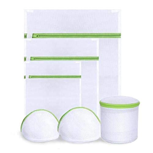 SKEIDO Laundry Bag Drawstring Bra Underwear Products 6pcs/set Laundry Bags Useful Mesh Net Bra Wash Bag Zipper Laundry Bag