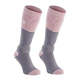 Ion MTB - Calcetines para espinilleras (Talla 43-46), Color Rosa
