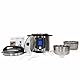 SALENTE Cuco II, Multifunktions-Schnellkochtopf 11in1, Slow Cooker mit 53 Programmen, Sous-Vide, 1200 W, 6 L