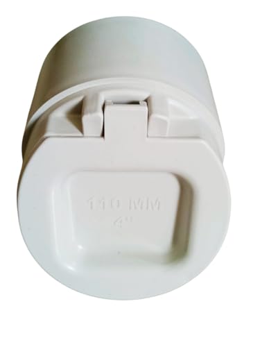 Image of PVC Pipe Fittings Pipe Screens Mosquito Tank Pvc Pipe Flap Gate Valve non Return Valve For Water New (140mm (5 inch))