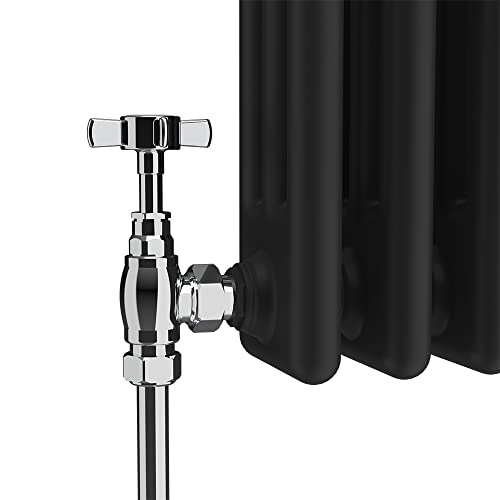 Radiateur en fonte NRG noir horizontal 3 colonnes pour sublimer un salon style loft industriel - 7