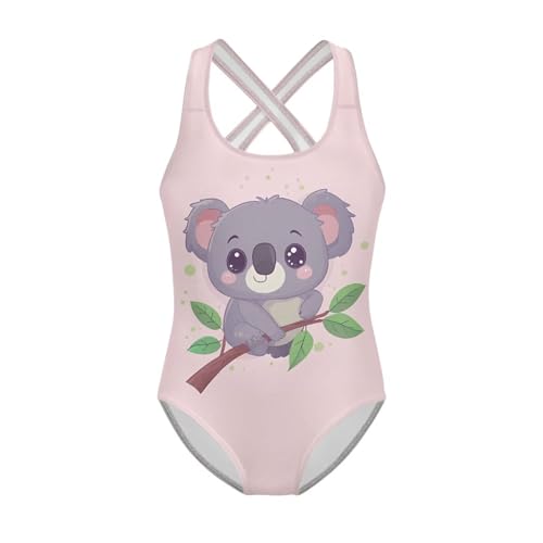 Image of Girls One Piece Swimsuits Sleeveless Lightweight Bathing Suit Beach Swim Suit Quick Dry Swimwear 5-14 Y