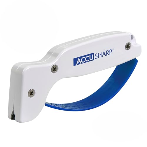 Knife India AccuSharp ACCU-001C World's Fastest Sharpener (White)