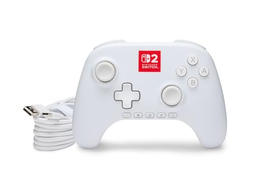 PowerA Advantage Wired Controller for Nintendo Switch 2 with Lumectra - White, Officially Licensed, RGB Lighting, Hall Effects, Mappable Buttons, C Button, Pro Controller by PowerA - Image 9