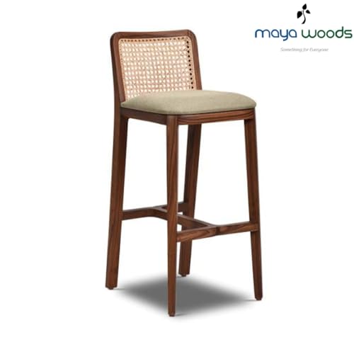 Image of 24 inch Width Premium Natural Rattan Cane Webbing Roll - Pre-Woven Bamboo Mesh Sheet for Chair, Cabinet, Basket & DIY Caning Projects - Imported Solid Wood Cane Mat (24x24 Inches)