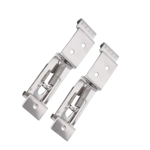 Clips de placa de licencia en acero inoxidable para evitar pérdidas en trailers y coches