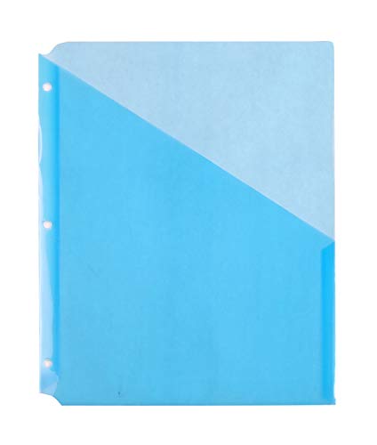 Nova Filer 5 Binder Dividers with Insertable Pockets (Purple)