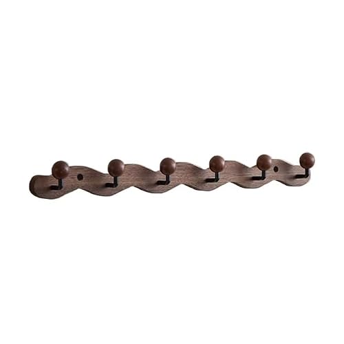 E7v2t9k6 One Color Wall Coat Hanger Wood Entry Door Hanging Hooks Creative Wall Clothes No Hole Coat Space-Saving