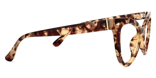 Image of VOOGLAM Cat Eye Blue Light Blocking Glasses for Women Anti UV Eyestrain Eyewear Maite OP02131