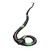 COTOSEY Rubber Lifelike Cobra Snakes Wild Life Practical Joke Toys ,Black