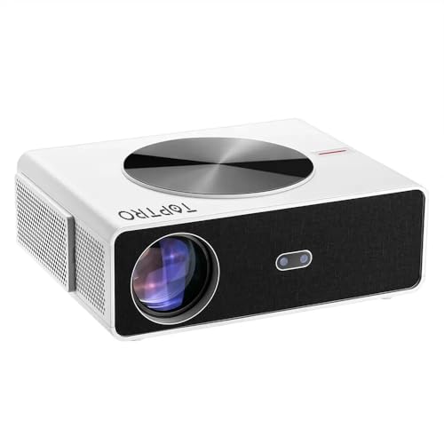 Image of (4K HDR10, 3GB RAM 64GB, 24000 Lumen & HDMI ARC) TOPTRO Q10 Max Projector 4K Ultra HD, AI Fully Automatic, 5G WiFi, YouTube Hotstar Prime Netflix,1080p Native Mini LED Toptro Projector for Home use