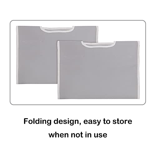 Storage Maniac 2 Pack Laundry Sorter Replacement Bags, No Hangers, Laundry Hamper Cart Removable Replacement Bags, Laundry Storage Organizer Replacement Bags, Gray #TOP4