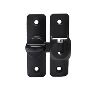 Hrtufn WCC00816 Schiebetürschloss Schwarz