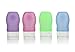 iNeibo Silicone Travel Bottles-TSA Airline Carry-On Approved - Squeezable & Refillable Travel Containers For Shampoo, Conditioner, Lotion, Toiletries (1.25oz)