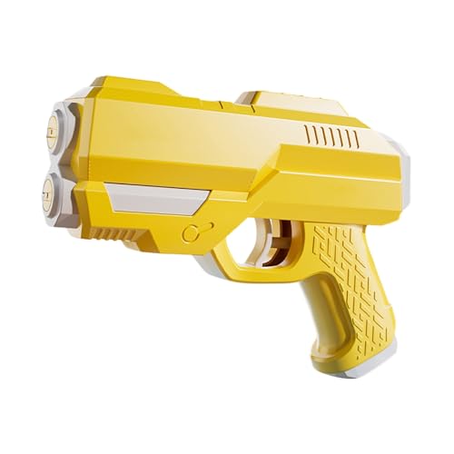 Klein Wasserpistole mit 2 Wasserauslässe Für Kinder Ab 3 4 5, Mini Wasserpistolen, Wasserspritzpistole Für Kinder, Water Gun, Wasserspielzeug für Sommerspiele im Freien, Strand, Garten, Pool(H)