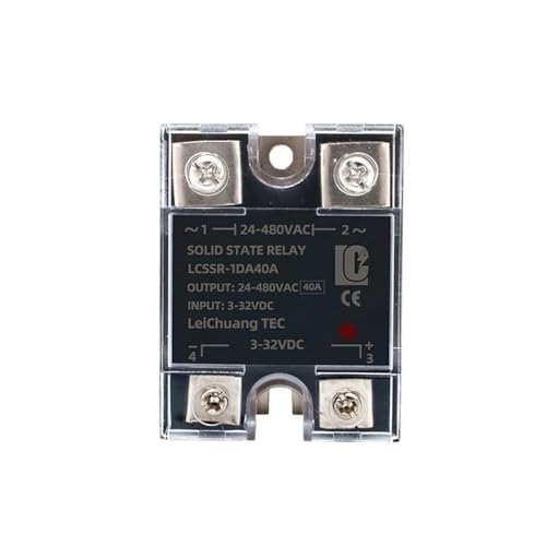 Relé de estado sólido monofásico SSR 24-480 CA para control DA de 25A