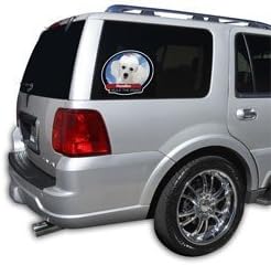 Poodle One-Way Vision Window Covering Pet Tatz