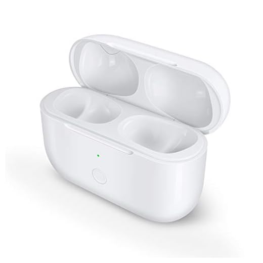 Upgraded Wireless Charging Case Compatible for Air Pod Pro, Replacement Wireless Charger Case Compatible with Pro, with Bluetooth Pairing Sync Button