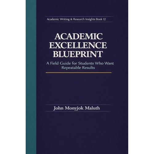 Academic Excellence Blueprint Audiolibro Por John Monyjok Maluth arte de portada