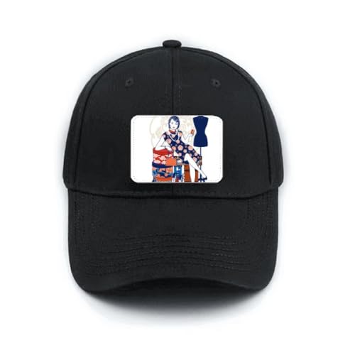 Casquette de baseball noire brodée avec soin motif traditionnel culture chinoise