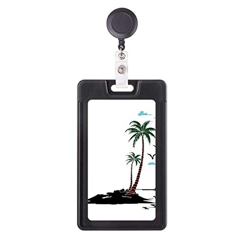 Porte-carte enrouleur Coco Tree pour éviter la perte de badge