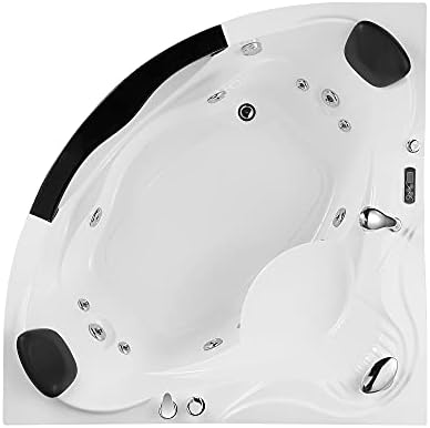 Empava Whirlpool Bathtub Massage Soaking SPA Chromatherapy Jets Tub Model 2021 59JT319