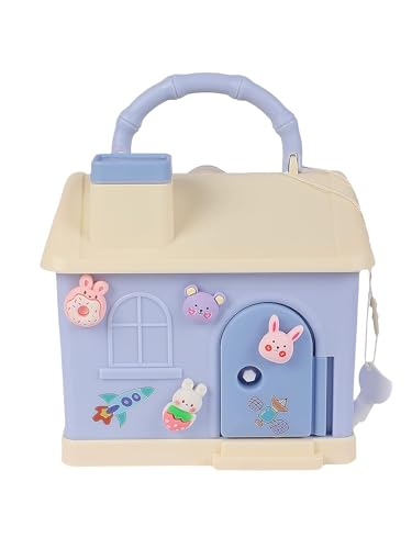 SPOCCO | Hut Shape Password Lock Piggy Bank for Kids, Cute Coin Bank Large Piggy Banks | Money Banks Birthday for Boys Girls, Adult Coin Saving Boxes Home Decoration | MB192 (B0CSKBXVV5) Amazon Price History, Amazon Price Tracker