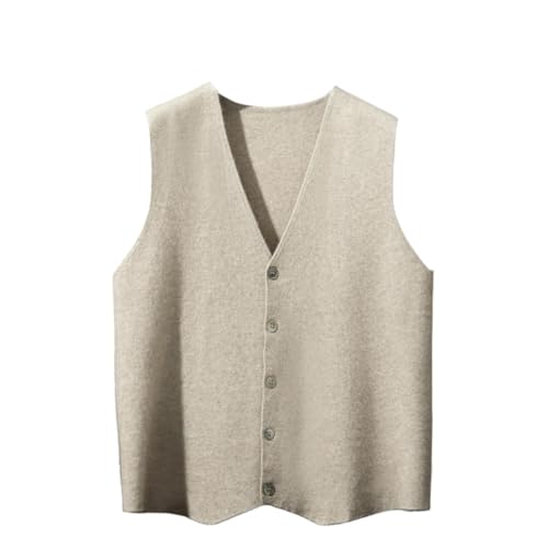 Chaleco de punto de estilo coreano para hombre ideal para looks casuales y cálidos