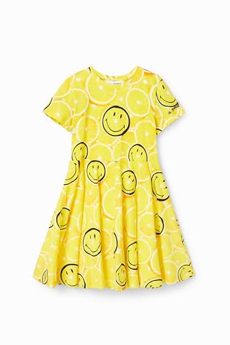 Desigual Little Girl's Smiley® Lemon Dress