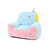 JJZXD Kawaii farcie Forme Animale Kid Président et Sofa Super Soft Sofa Enfants Cartoon Mini Sofa (Color : A)