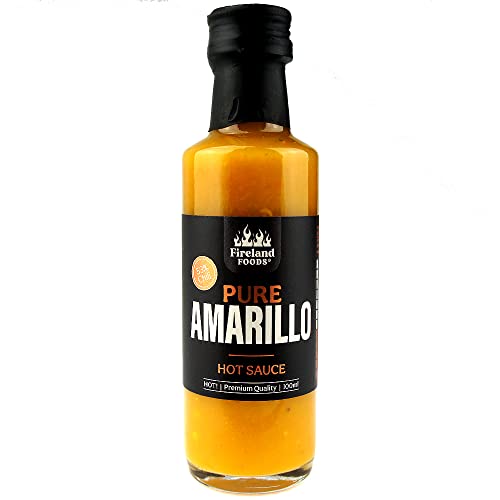 FIRELAND FOODS Pure Aji Amarillo Hot-Sauce, 100ml Cover