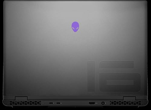 Image of Dell Alienware m16 R2 Gaming Intel Ultra 9 185H, 16.0 inch inch QHD+ (2560 x 1600) 240Hz, 16GB DDR5 RAM, 1 TB SSD, NVIDIA GeForce RTX 4060 Windows 11 Home - Dark Metallic Moon, Black