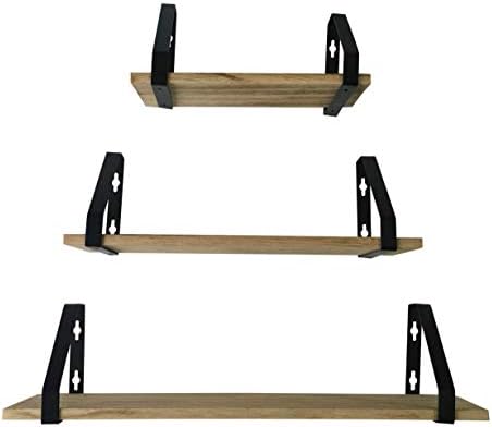 EWEI’S HomeWares Floating Shelves Wall Mounted Shelves,Wall Storage Shelves Display Rack for Bedroom, Living Room, Bathroom and More
