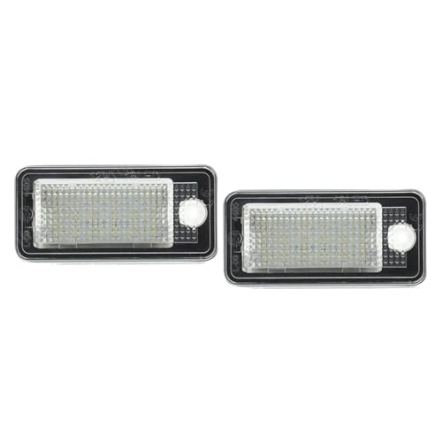 Luz matrícula LED Audi soluciona error de bombilla fundida en salpicadero para A4 B6 B7 A3 A6 Q7