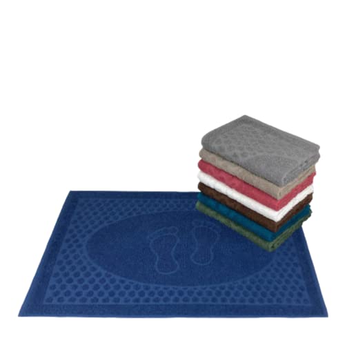 Kit Com 5 Toalhas de Piso Pézinho Lisboa - 45x70cm - Lm (Cores Variadas)